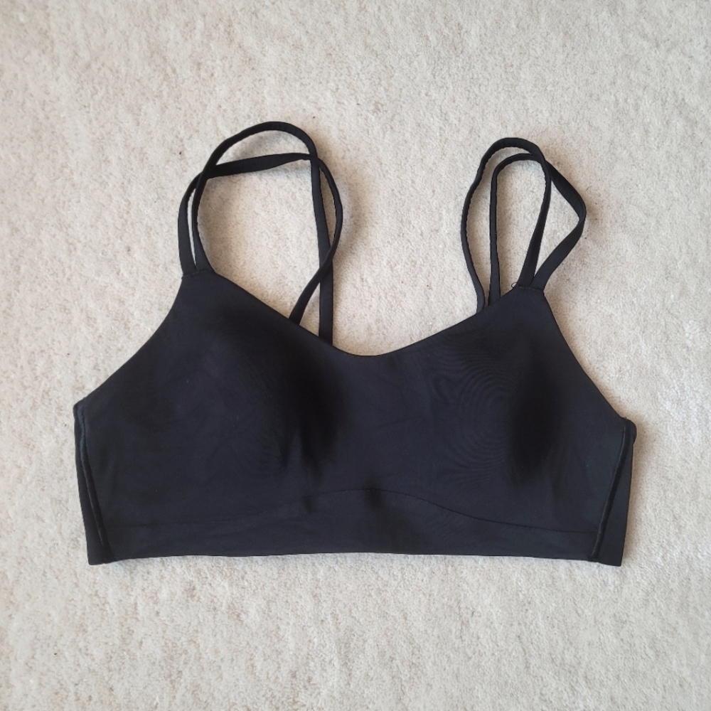 Lululemon Black Strappy Sports Bra Size Small